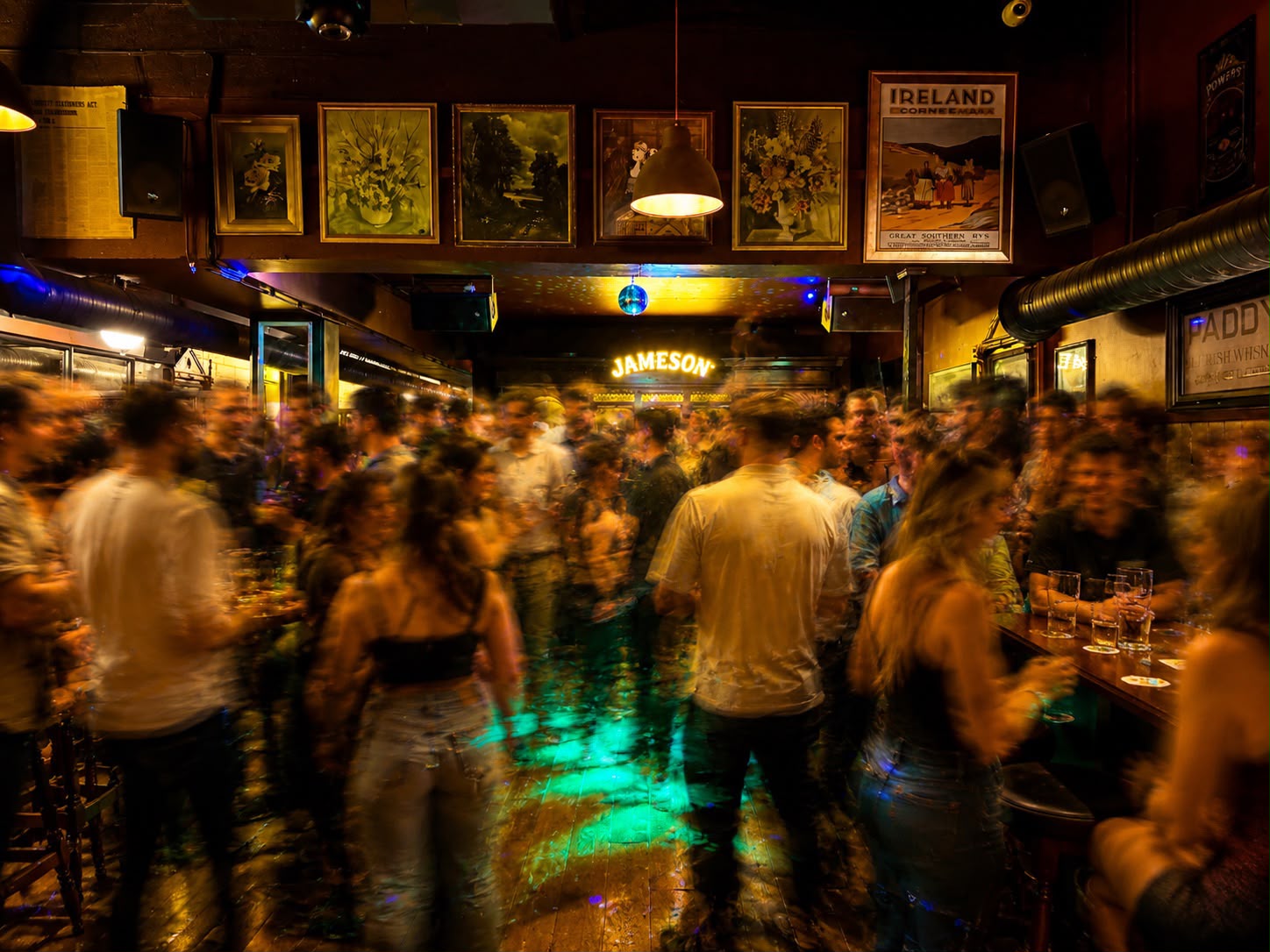 Bourbon Bar interior